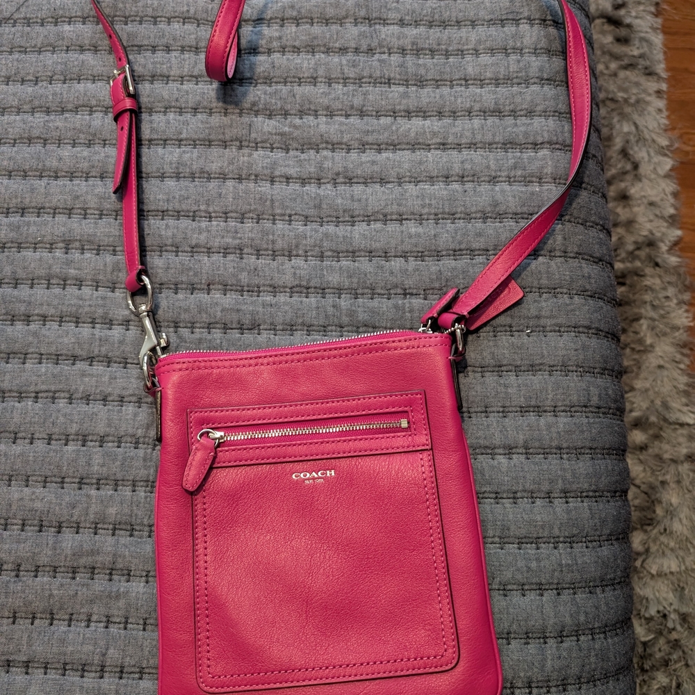 Coach Pink Crossbody Bag